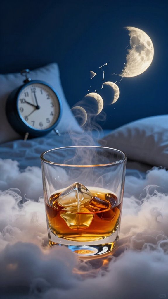 alcohol disrupts deep sleep