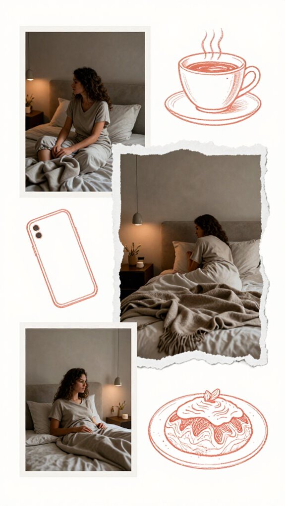 avoid screens before bed