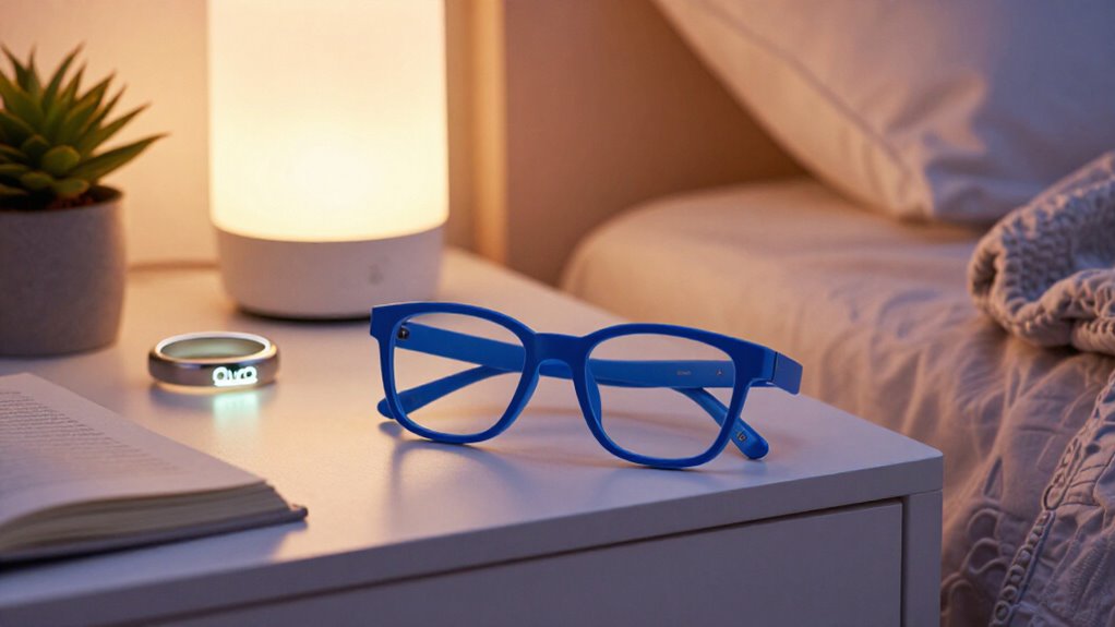 blue light blockers sleep enhancement