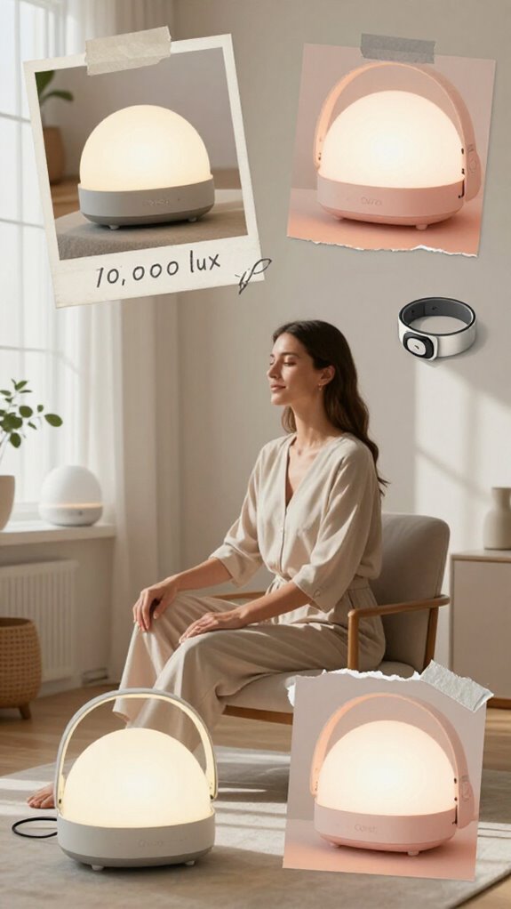 bright light for cortisol regulation