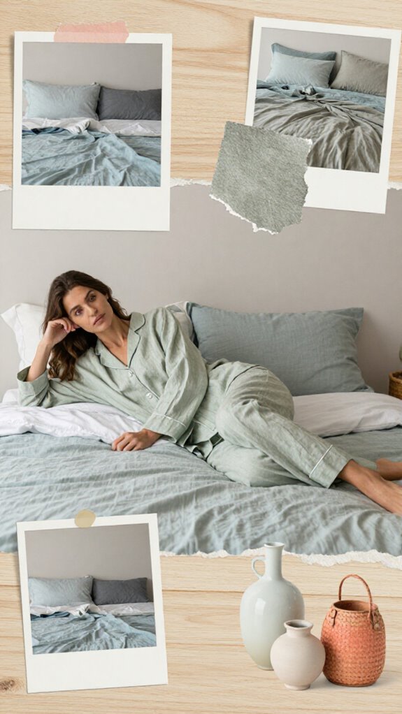 calming japandi bedroom retreat