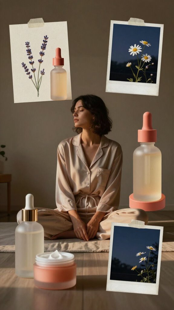 candlelit skincare nightly trio