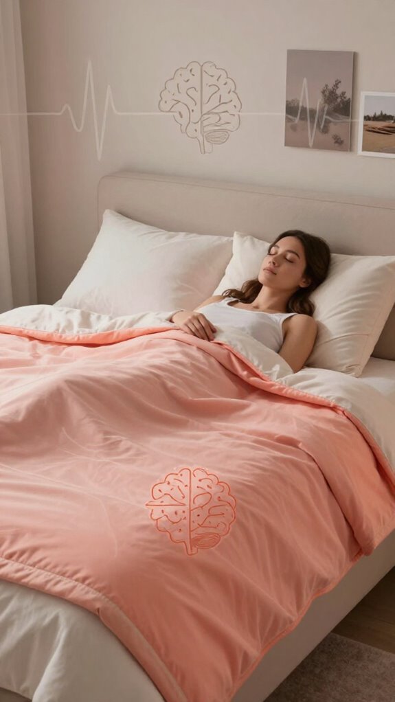 deep pressure enhances sleep