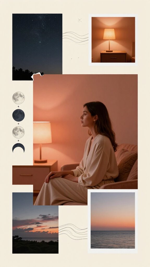 dim lights before bedtime