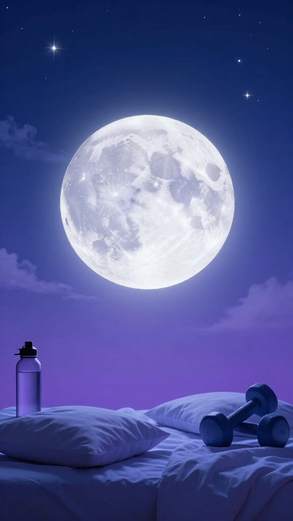 evening exercise cutoff guidelines