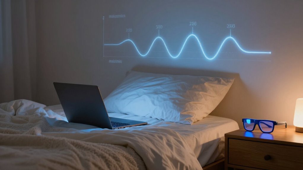 evening light disrupts sleep