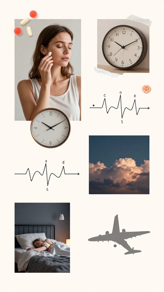 Melatonin Dosages for Jet Lag Sleep factors affecting melatonin efficacy