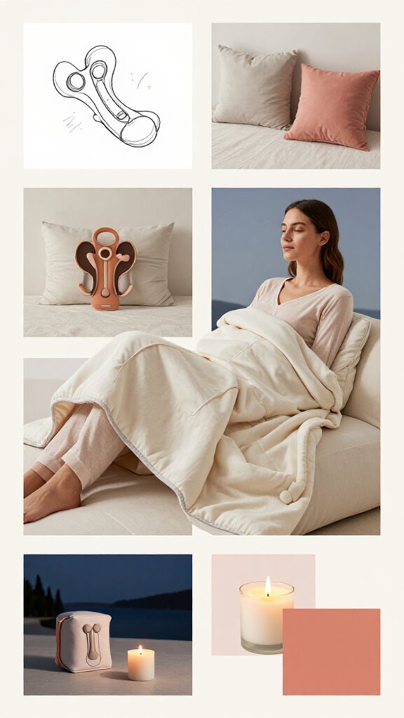 gentle pressure improves sleep