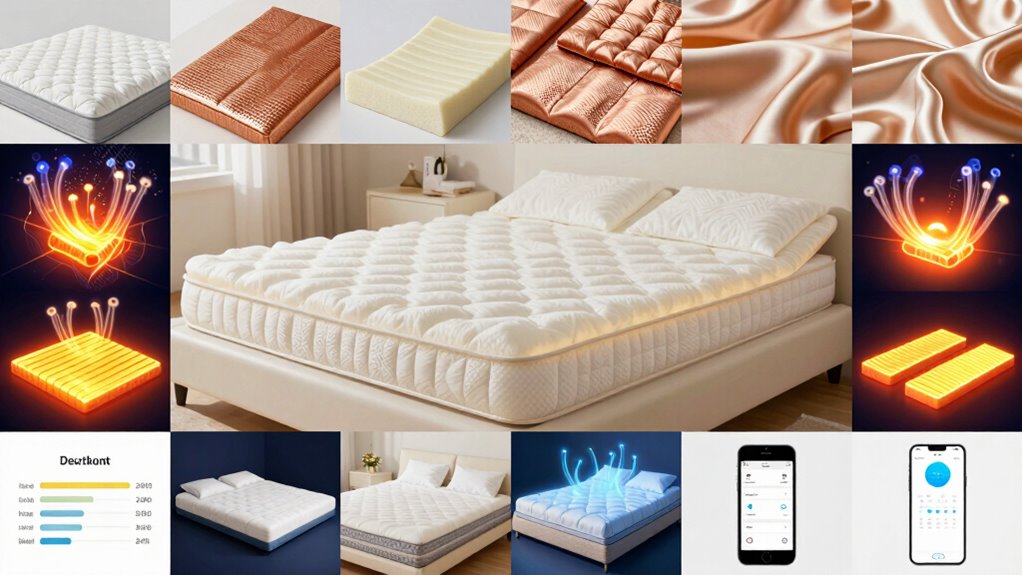 high end gel mattress topper selection