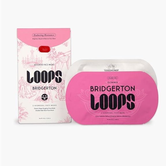LOOPS Beauty Bridgerton Hydrogel Face Masks 2-Pack
