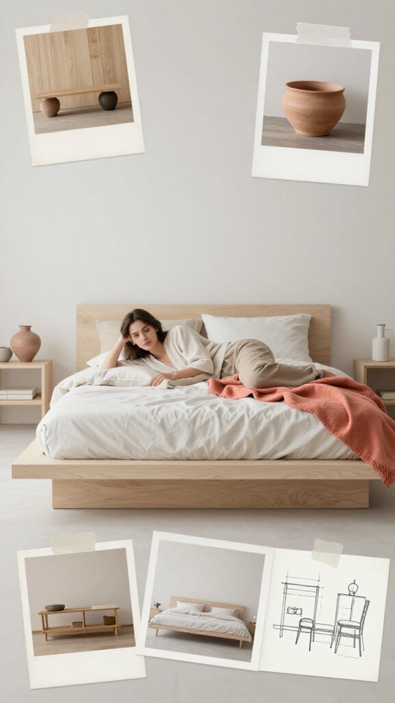 japandi style calming minimalism