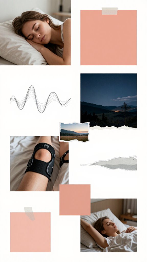 knee braces enhance sleep quality