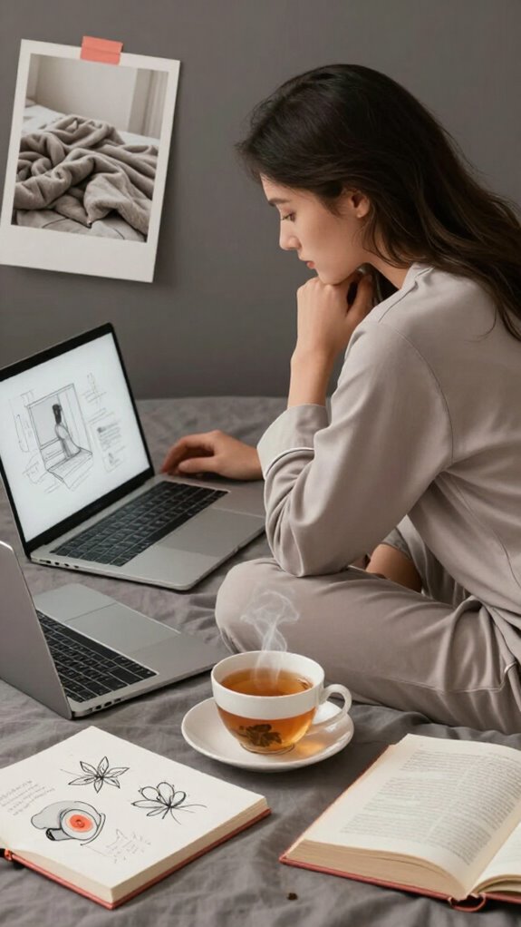 6 Tips To Calm Anxiety Before Sleeping limit activities before bedtime