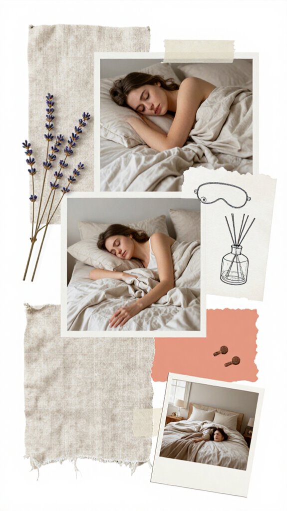 linen sheets reveal sleep