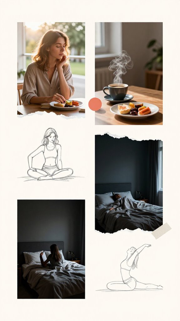 lock in healthy sleep routines