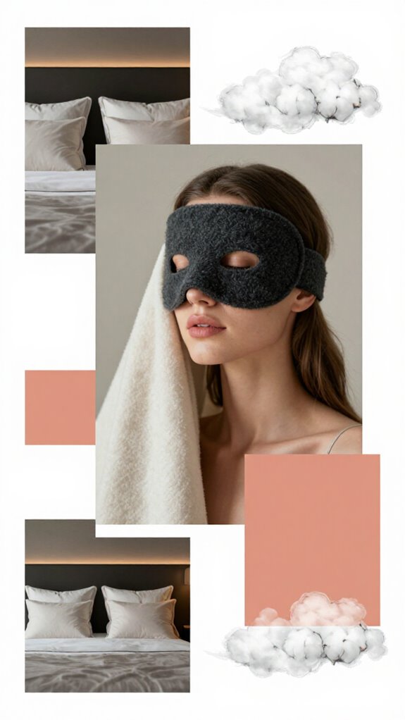 luxurious cashmere blocks light