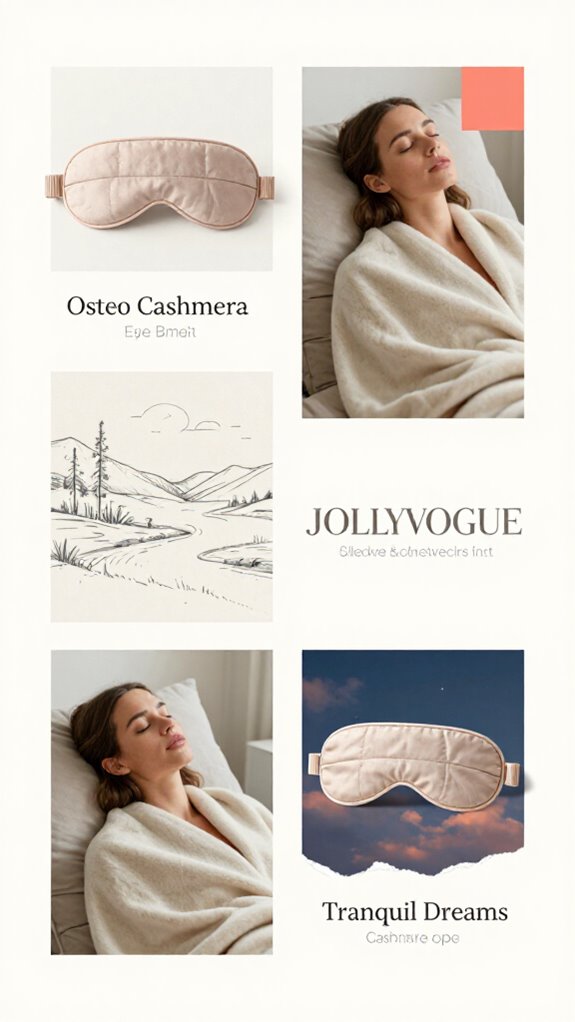 What Cashmere Eye Mask Gives You Better Rest? luxurious cashmere sleep essentials