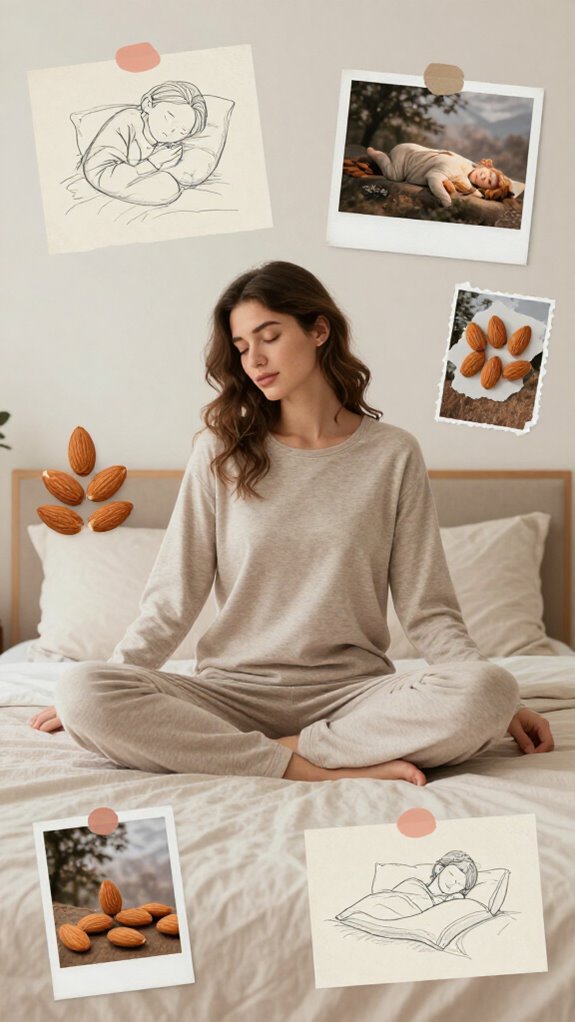 magnesium rich almonds enhance sleep