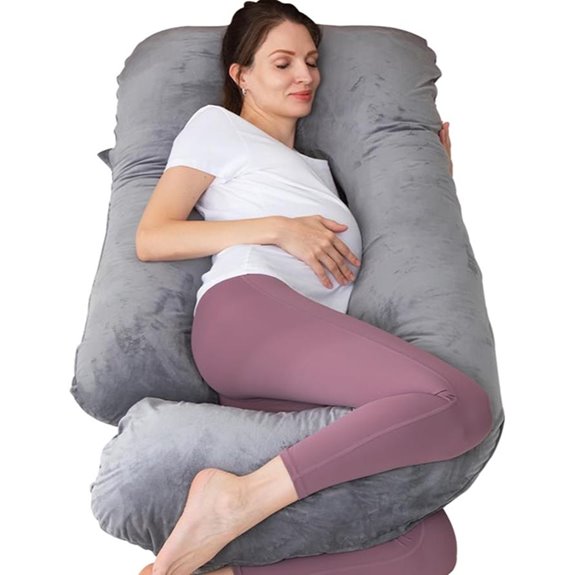 MOON PINE Pregnancy U-Shape Pillow for Maternity