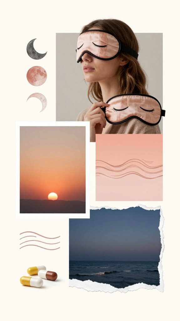 melatonin aids circadian adjustment