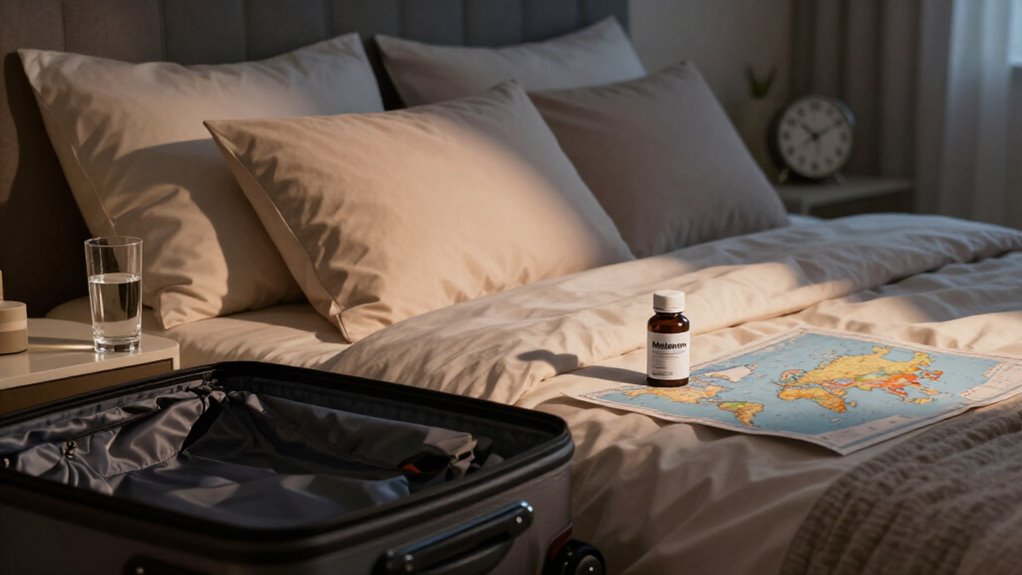 Melatonin Dosages for Jet Lag Sleep melatonin jet lag dosing