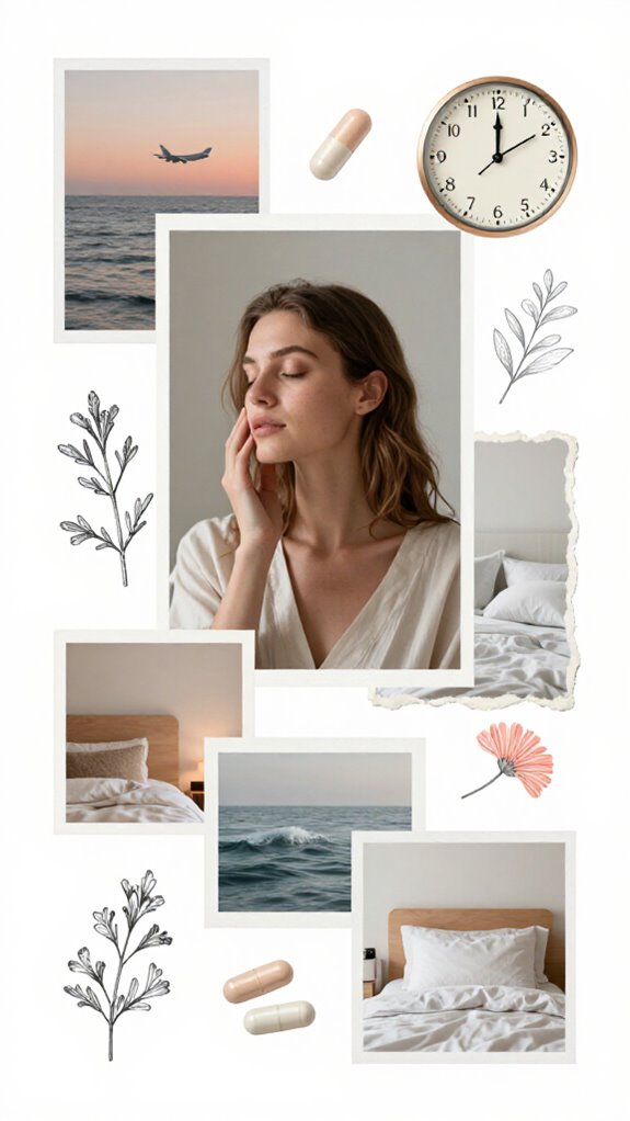 melatonin timing for jet lag