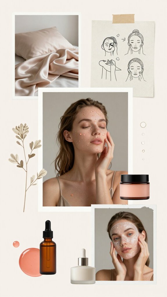 nighttime skincare hydration silk overnight masks