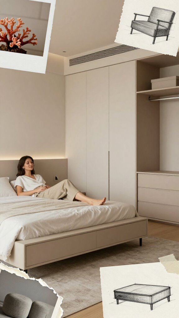 optimize space with multifunctional furniture