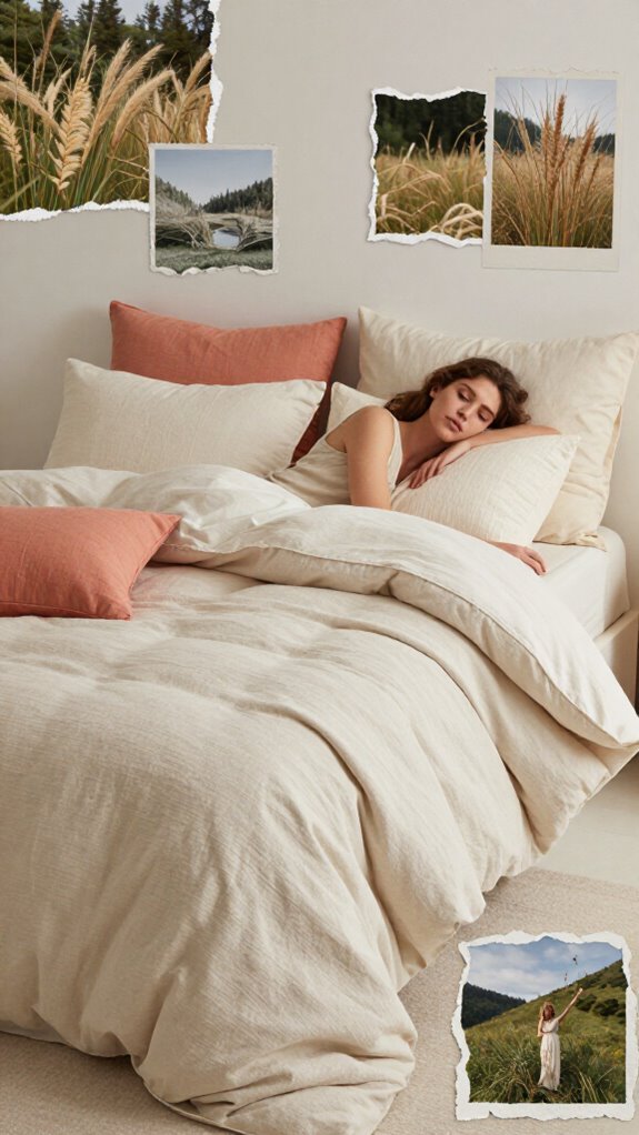 organic bedding style options