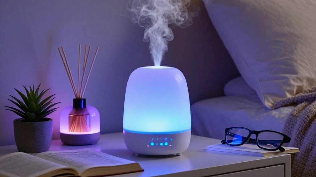 organized bedside for relaxation