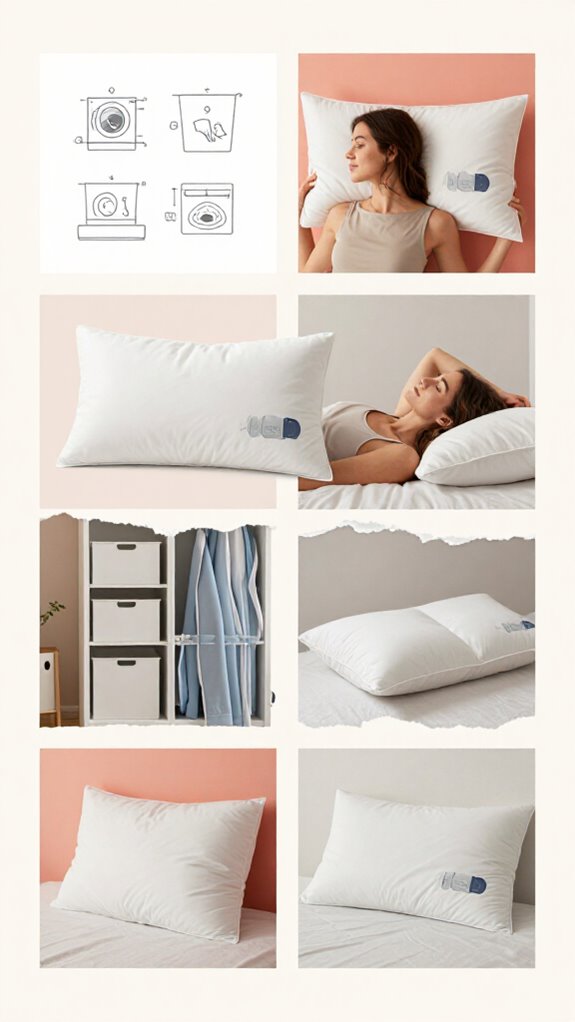 pillow care for longevity