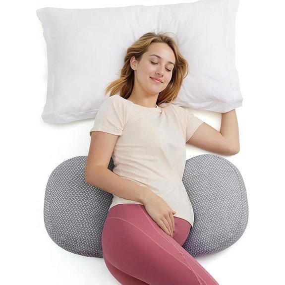 Momcozy Portable Pregnancy Pillow for Side Sleepers