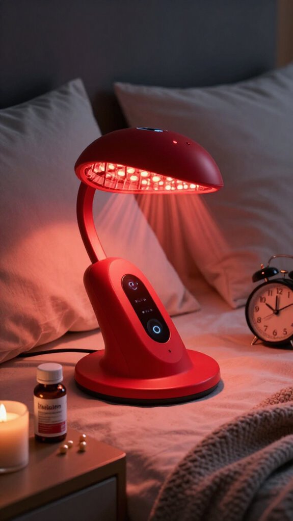 red light melatonin synchronization