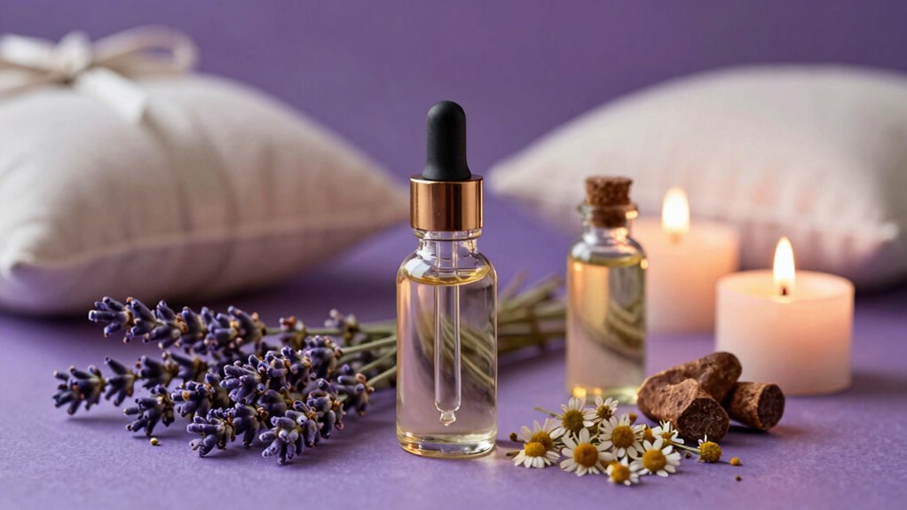 relax with soothing oil