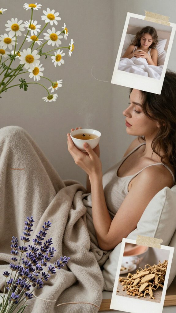 relaxation through herbal teas