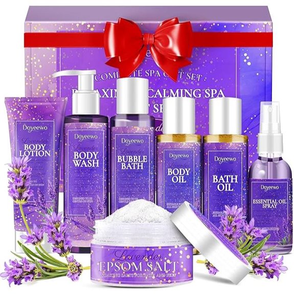 Lavender Spa Gift Set for Women