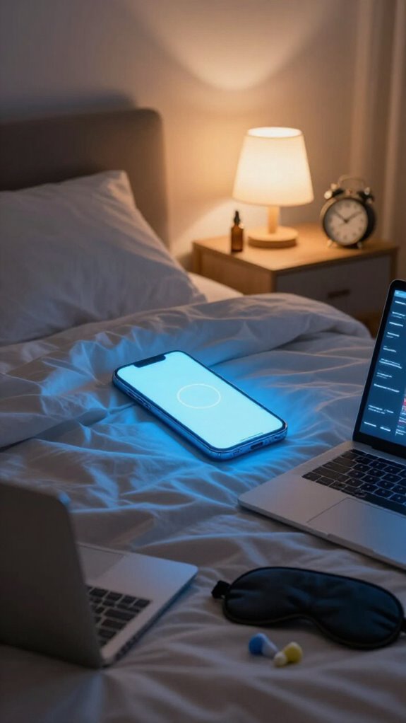 screen time affects sleep quality