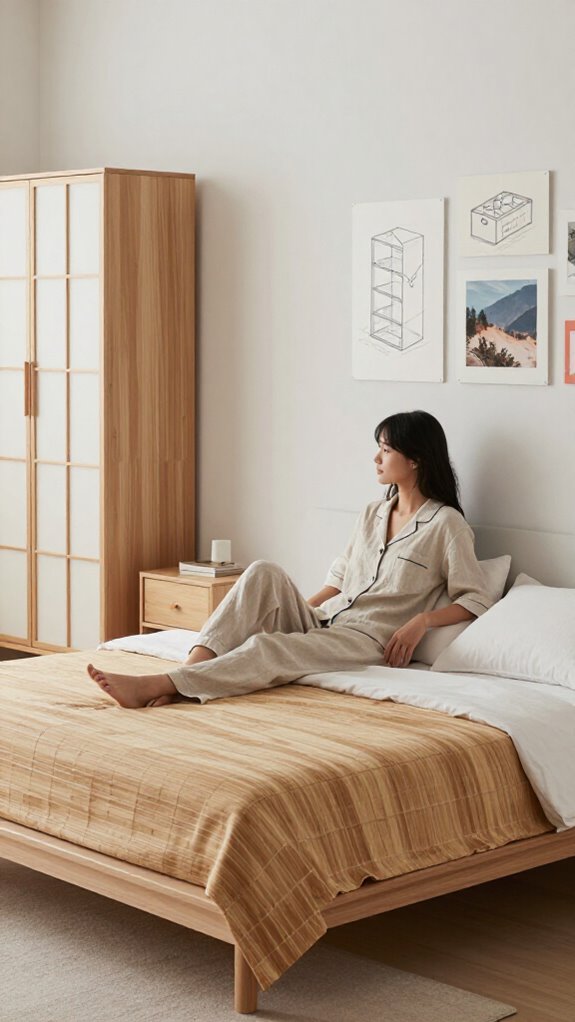 serene japandi bedroom essentials