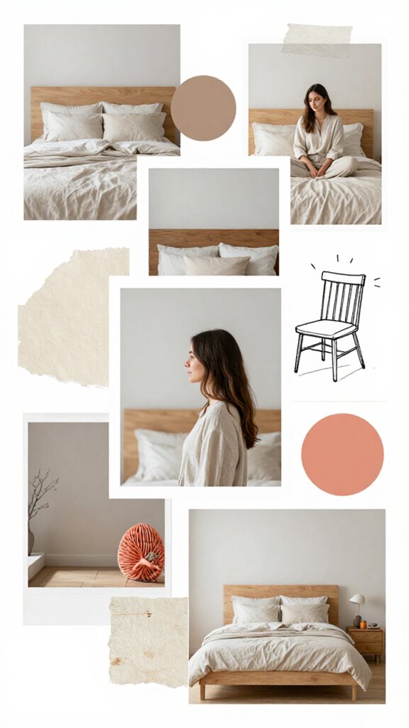 serene minimalist bedroom retreat