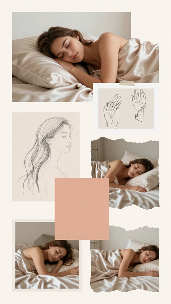 silk pillowcases enhance sleep