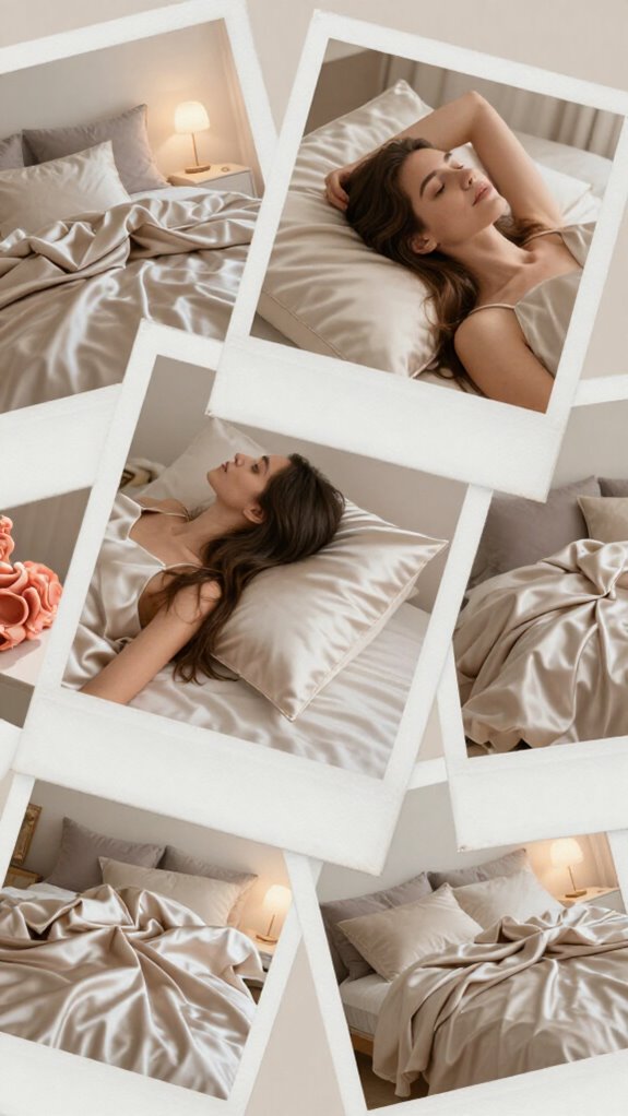 silk pillowcases enhance sleep