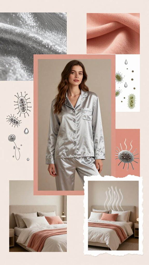 silver infused sleepwear benefits