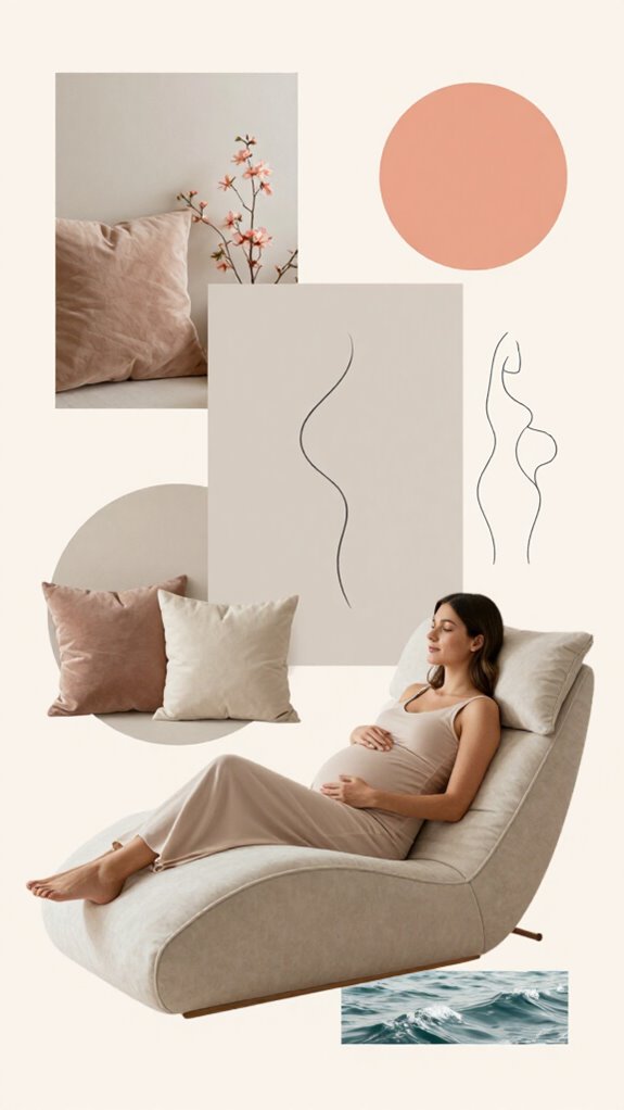 soothing semi reclined relaxation position