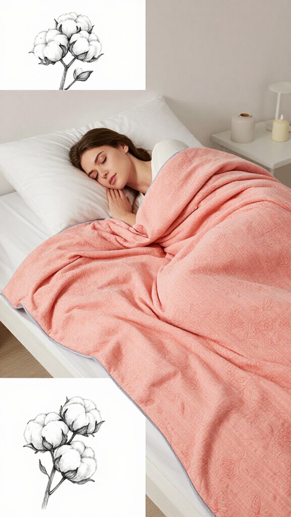 soothing sleep with weighted blankets