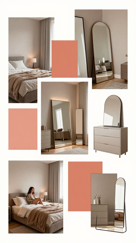 strategic mirrors boost restful energy