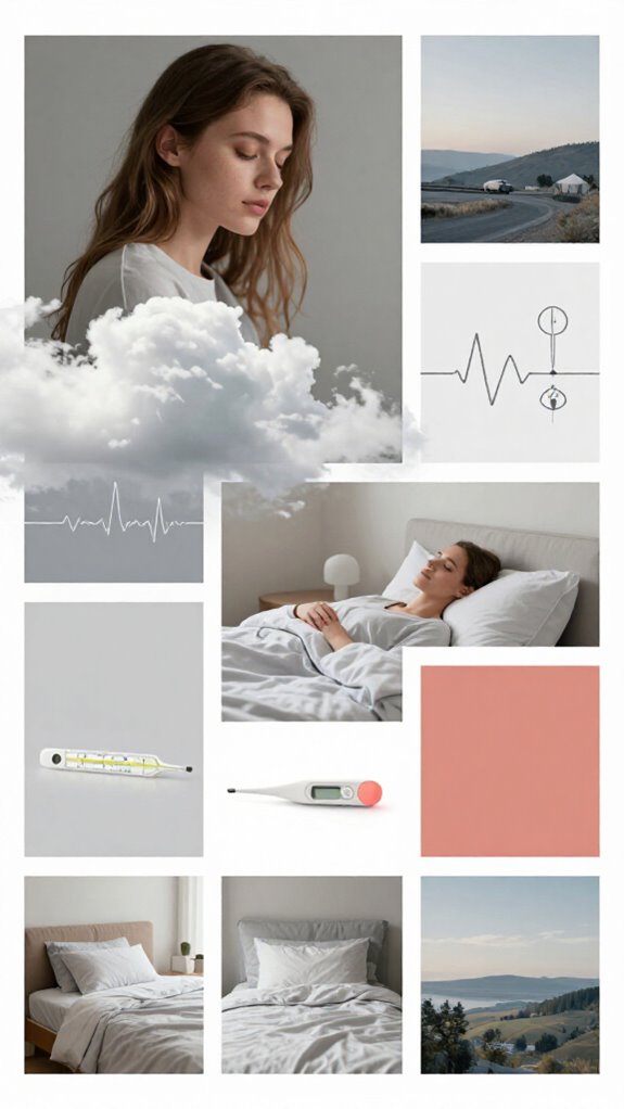 warm rooms disrupt rem sleep