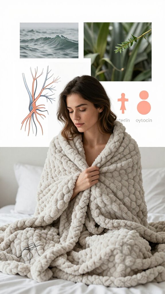 weighted blankets calm physiology