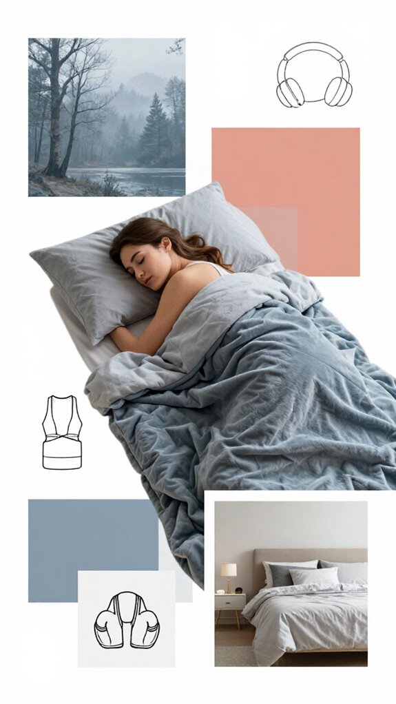 weighted blankets enhance sleep