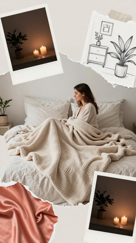 weighted blankets improve sleep quality gradually