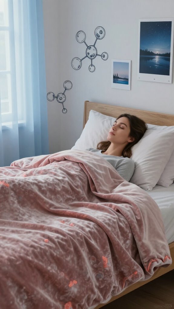 weighted blankets lower cortisol